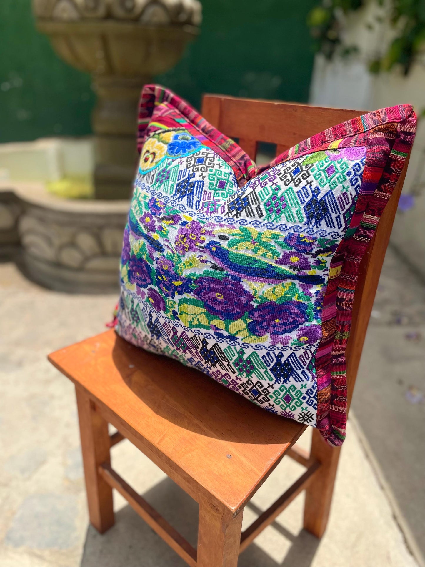 Pillow Cover from Tecpan Guatemala