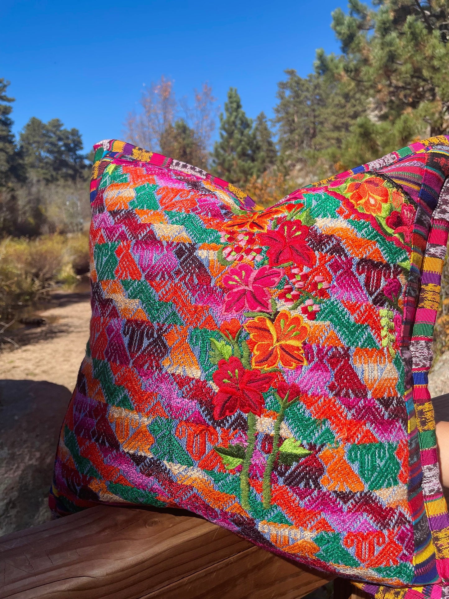 Guatemalan Artisan Huipil Pillow Covers from Xela Quetzaltenango