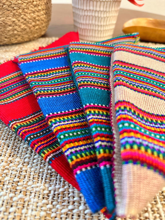 Tortilla Warmer - Crimson / Jungle / Cobalt Blue / Oat