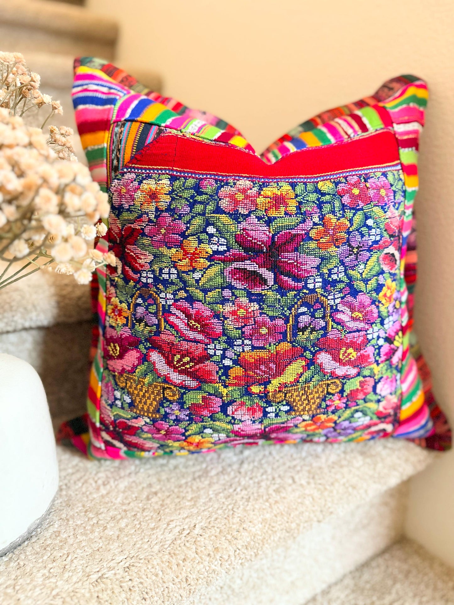 Pillow cover from San Juan Comalapa