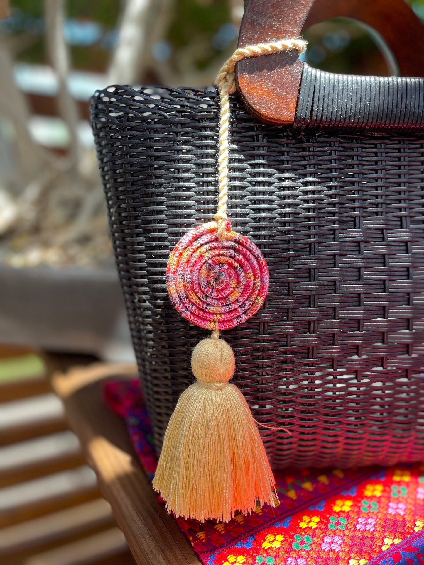Guatemalan Single Snail Pom-poms