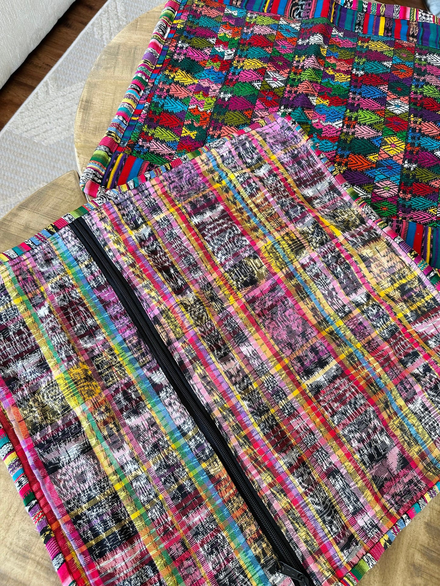 Guatemalan Huipil pillow covers from Coban