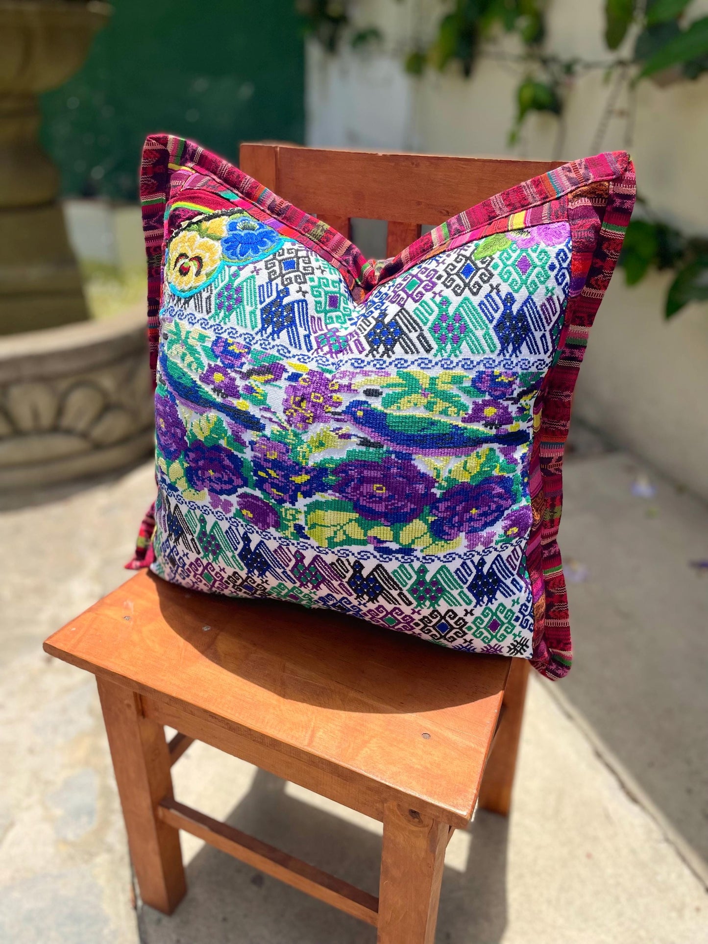 Pillow Cover from Tecpan Guatemala