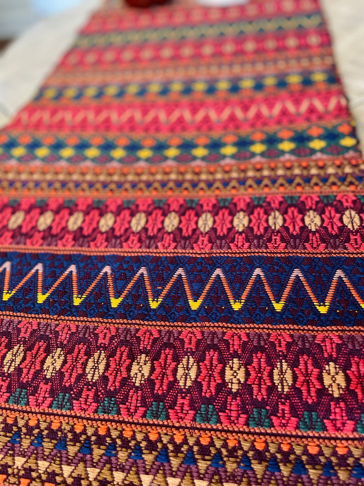 Guatemalan Handwoven Table Runners- Browns