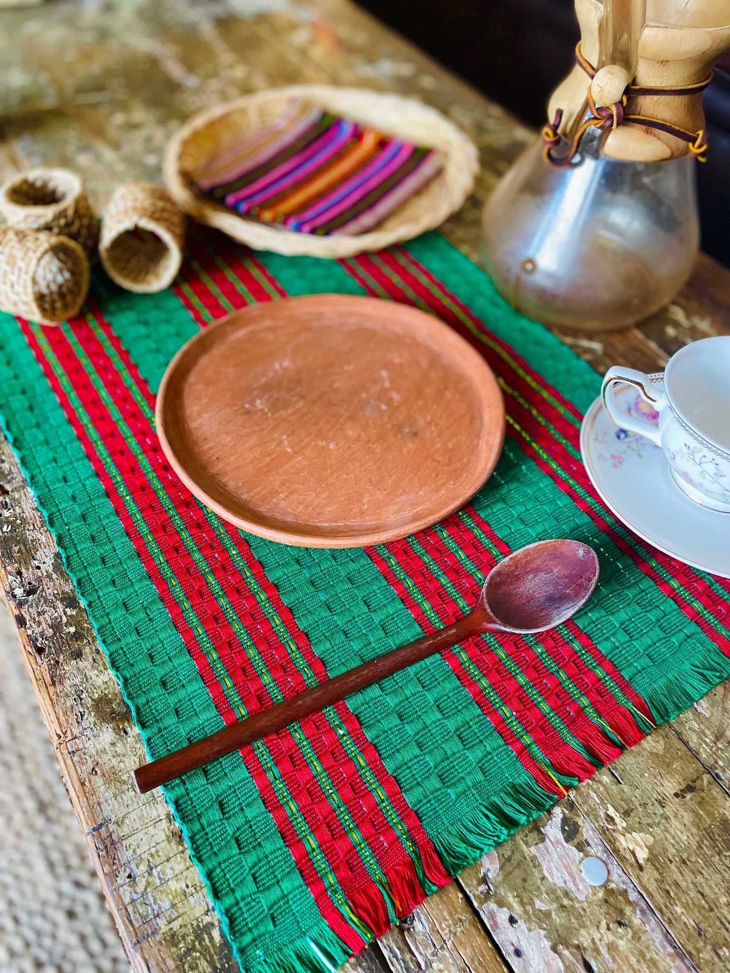 Handwoven placemats