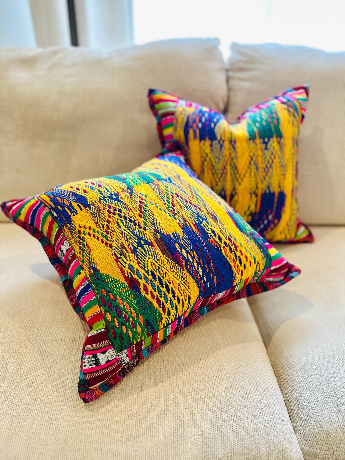 Pillow cover from San Juan Sacatepequez