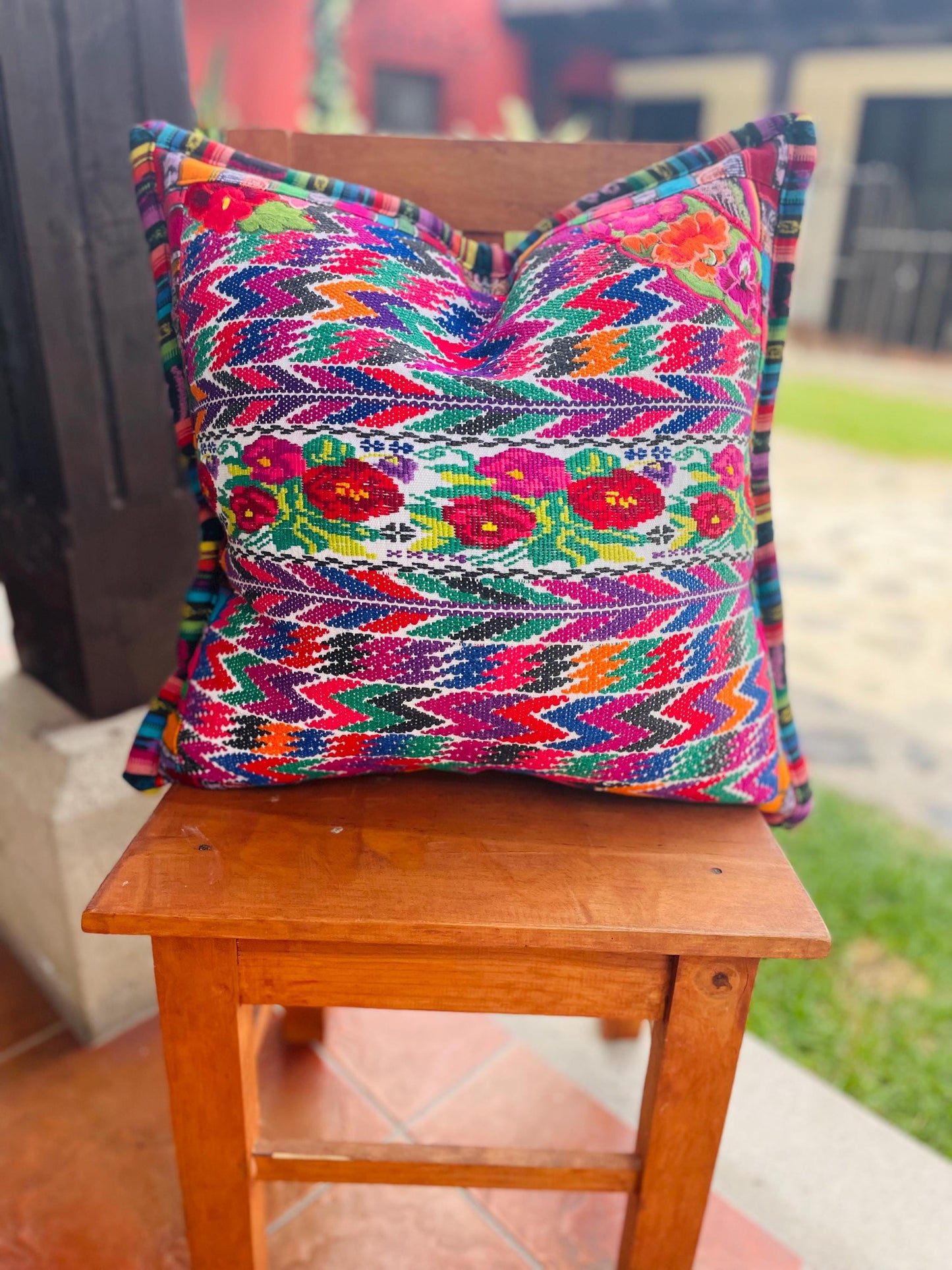 Pillow Cover from Tecpan Guatemala