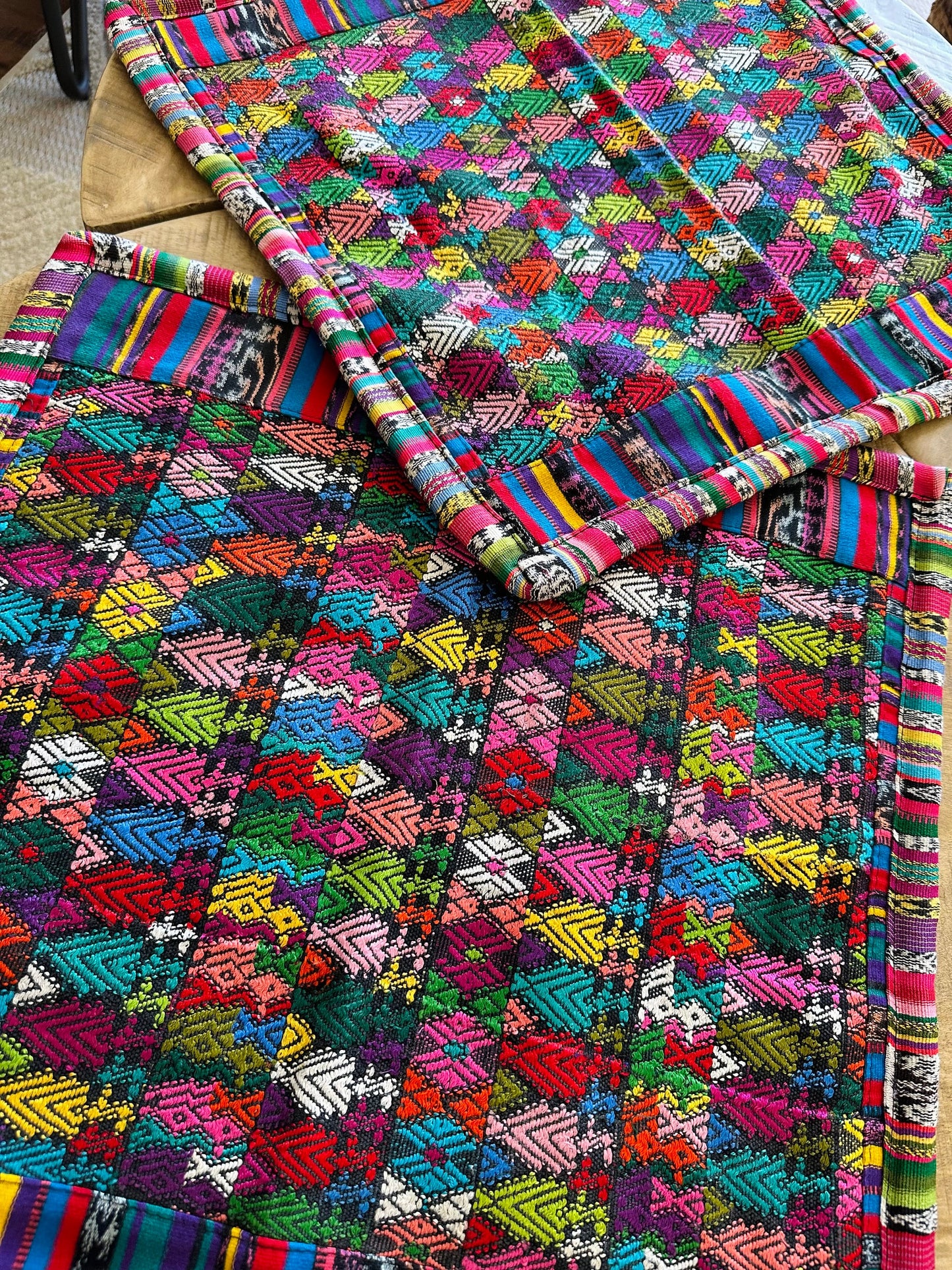 Guatemalan Huipil pillow covers from Coban