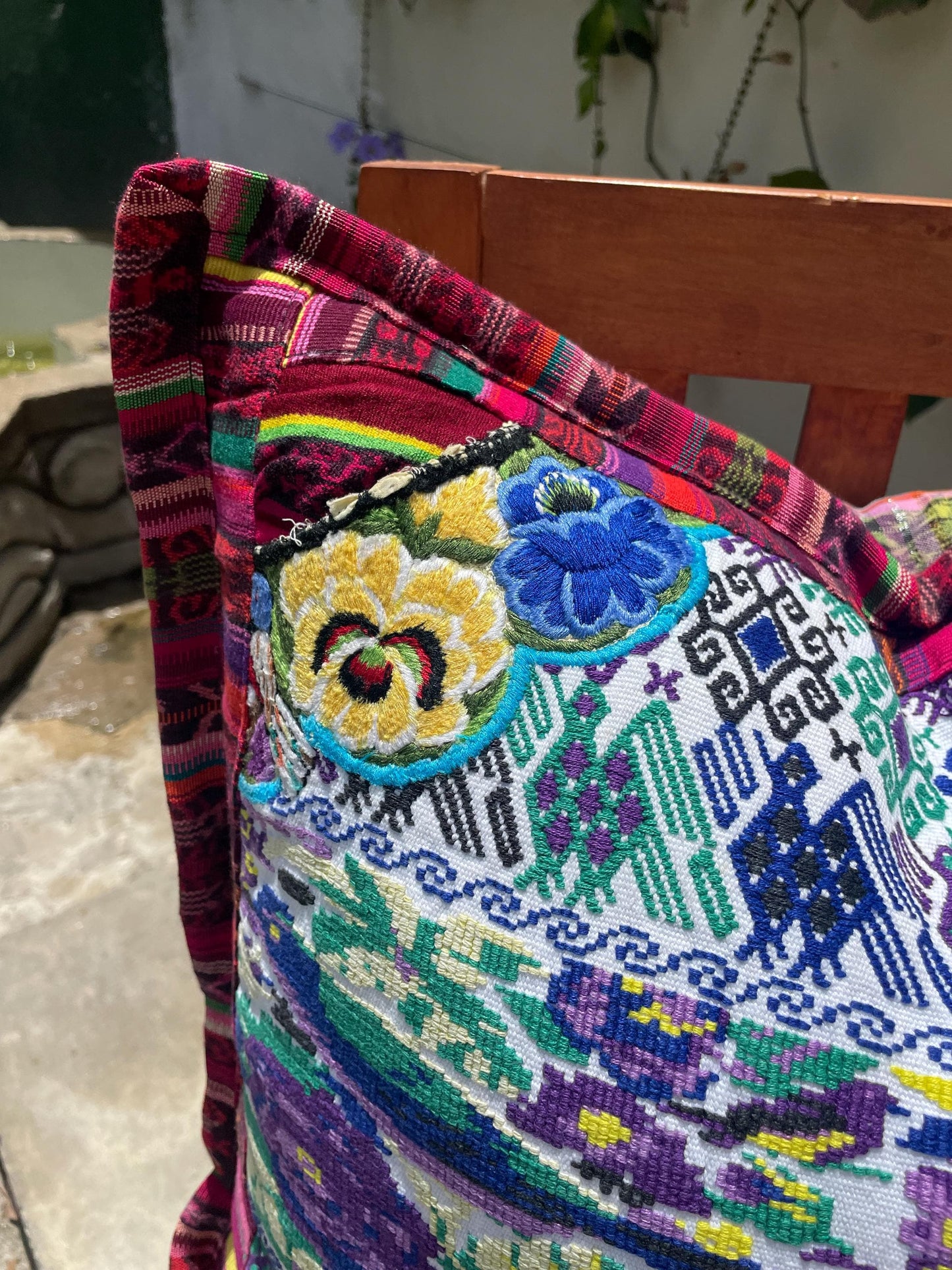 Pillow Cover from Tecpan Guatemala