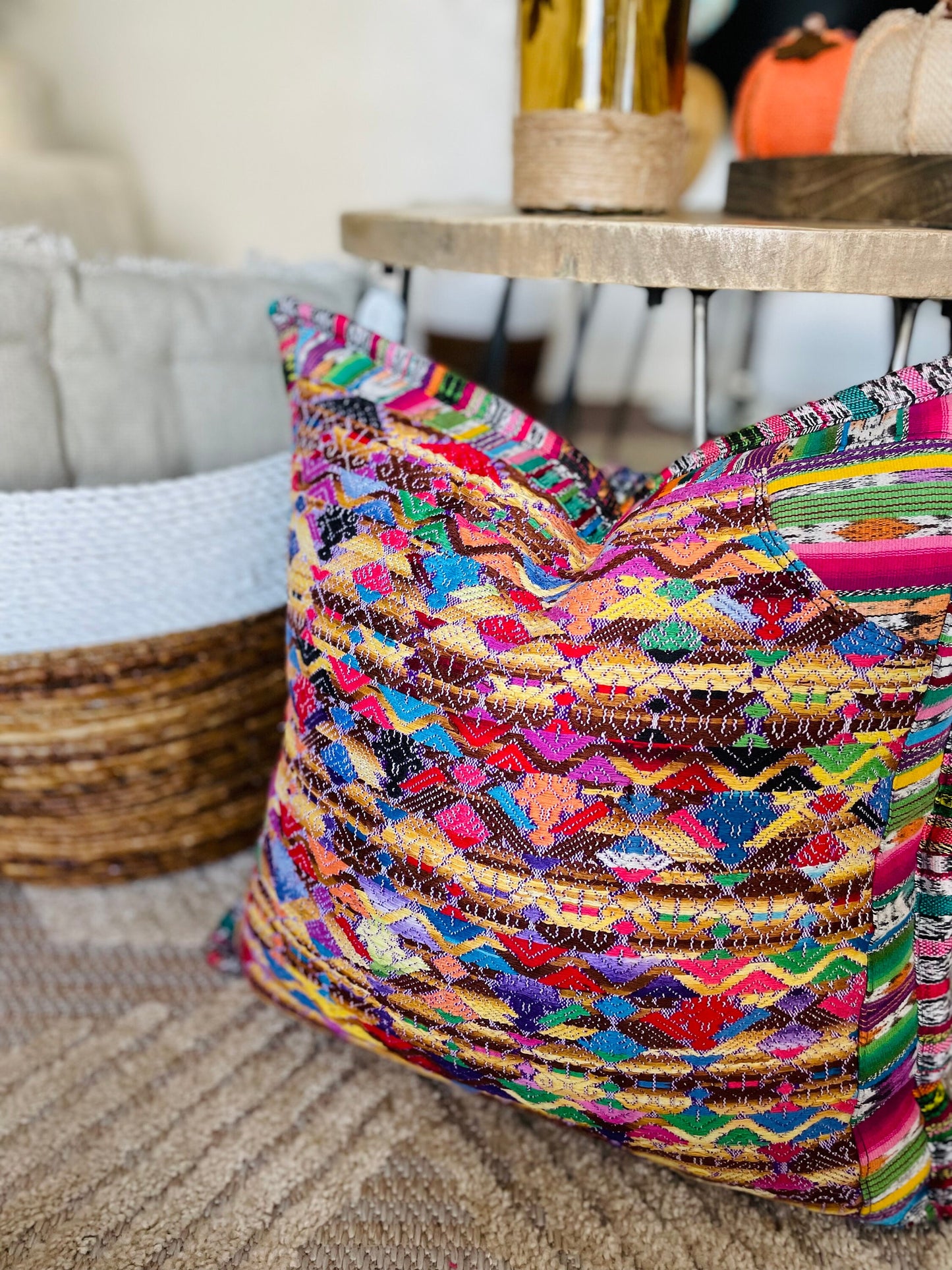 Guatemalan Artisan Huipil Pillow Covers from Xela Quetzaltenango