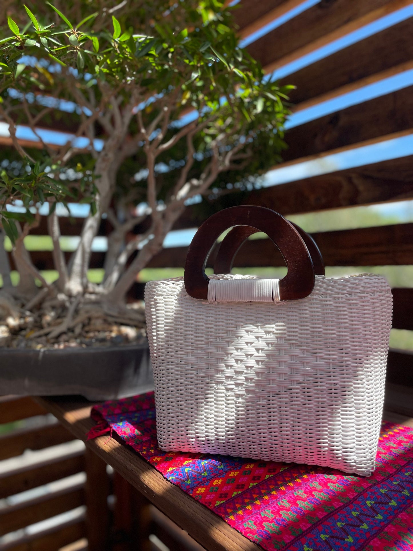 Guatemalan Handwoven Medium Tote Bag, Recycled Plastic Bags
