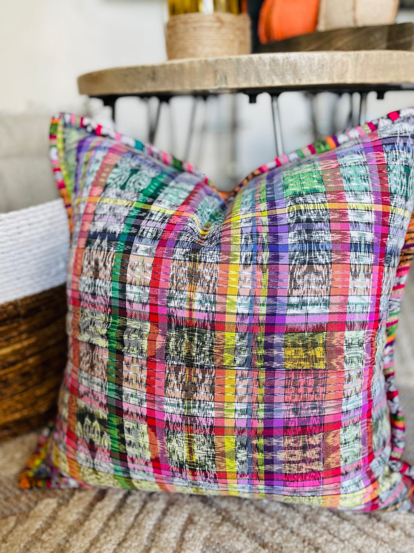 Guatemalan Artisan Huipil Pillow Covers from Xela Quetzaltenango