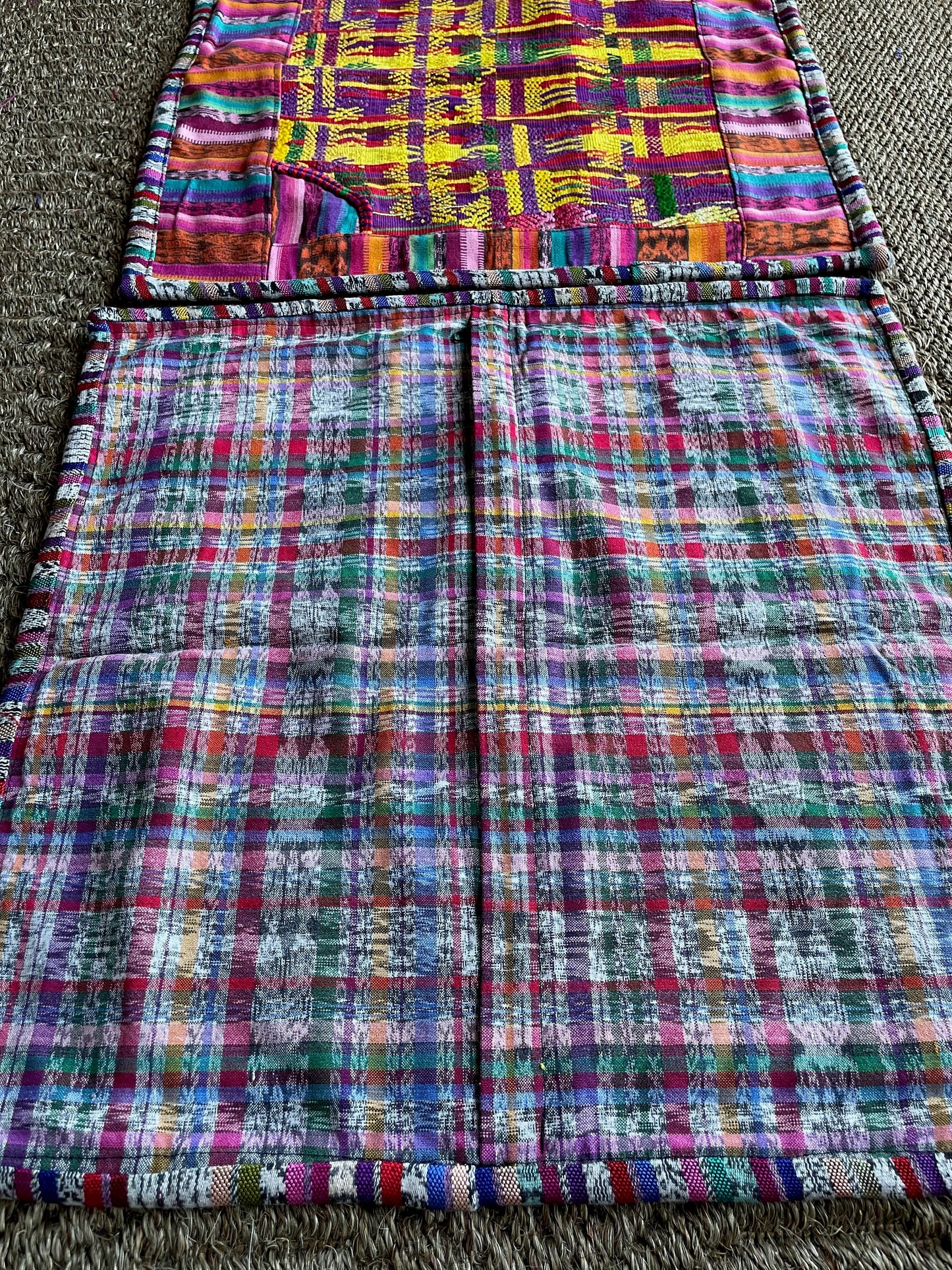 Decorative Throw pillow covers from San Juan Sacatepequez - Yellows