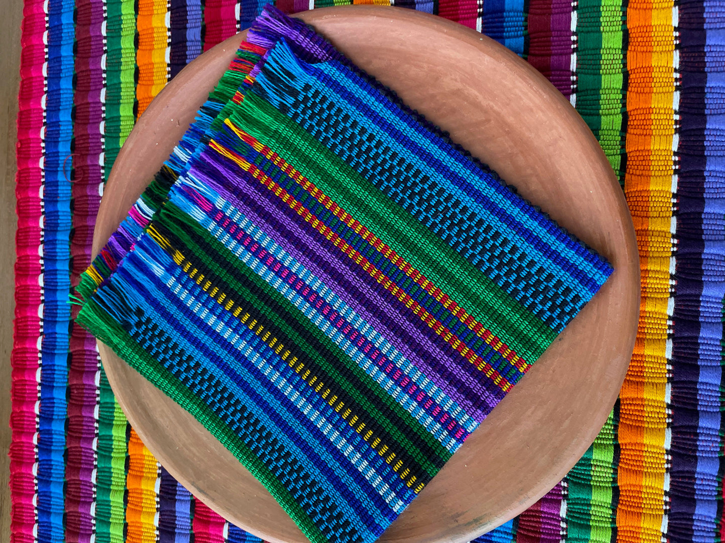 Guatemalan handwoven napkin