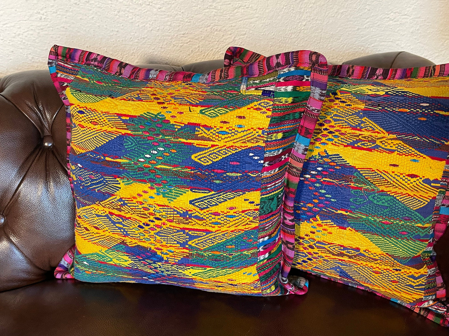 Decorative Throw pillow covers from San Juan Sacatepequez