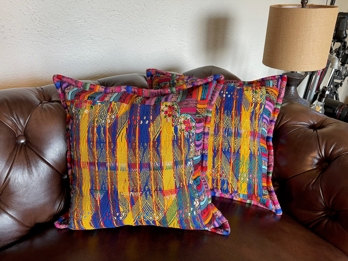 Decorative Throw pillow covers from San Juan Sacatepequez