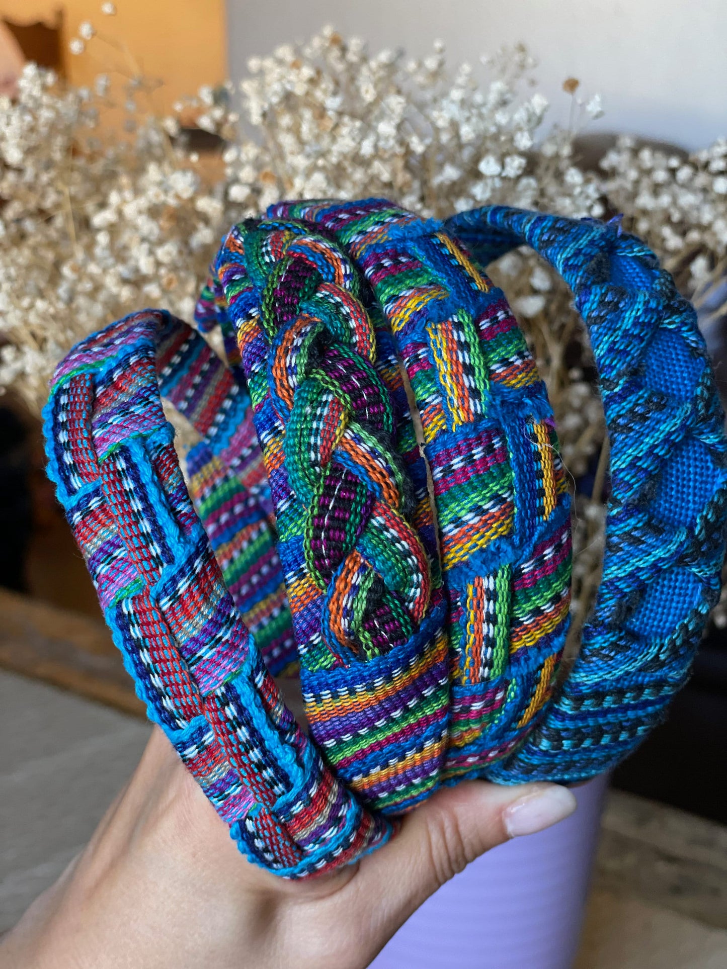 Guatemalan colorful headbands
