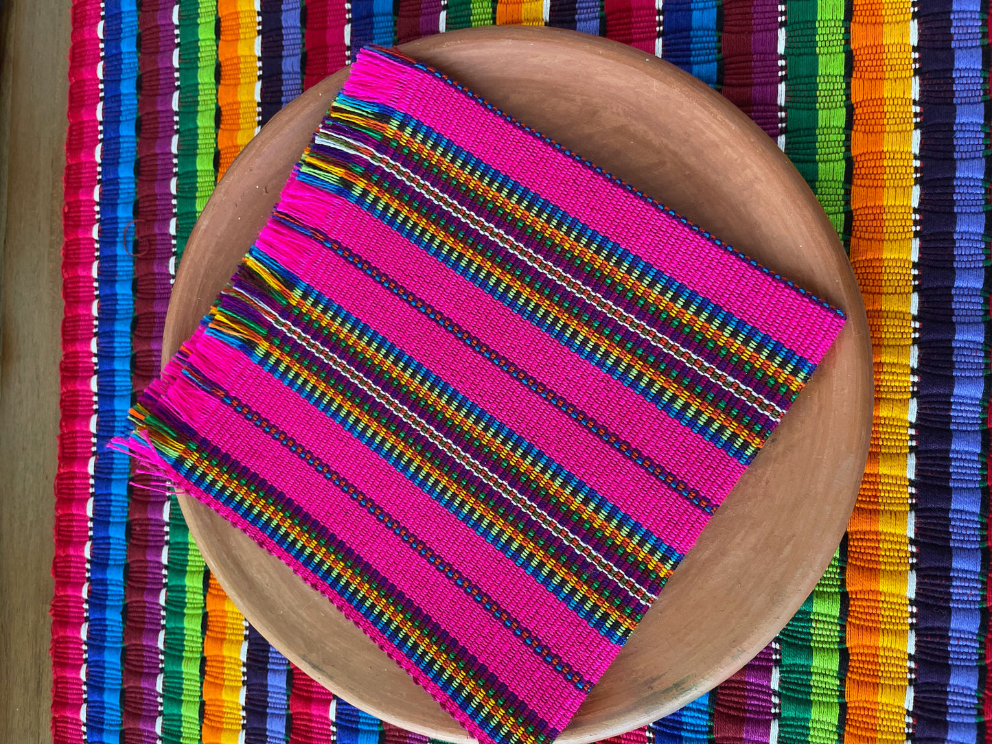 Guatemalan handwoven napkin