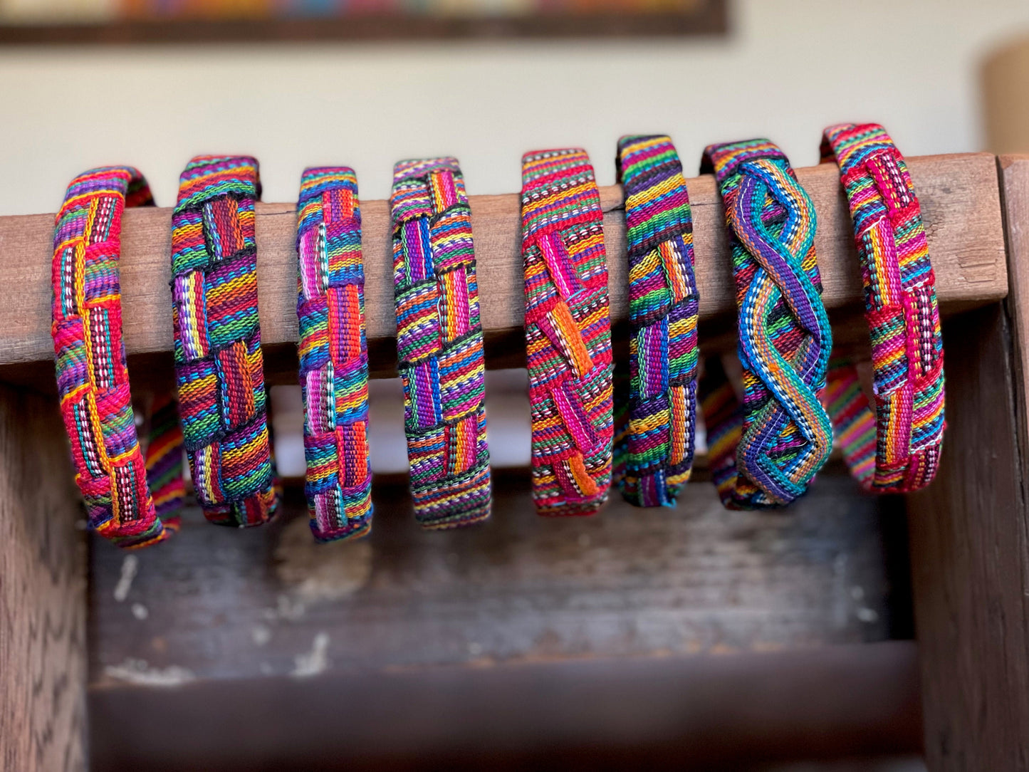 Guatemalan colorful headbands