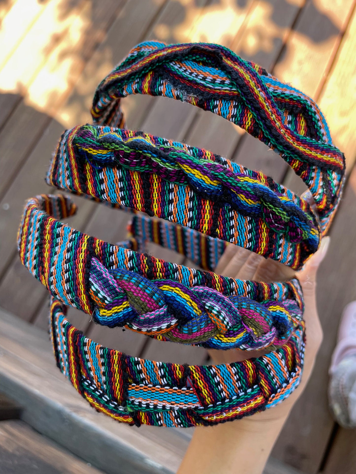 Guatemalan colorful headbands