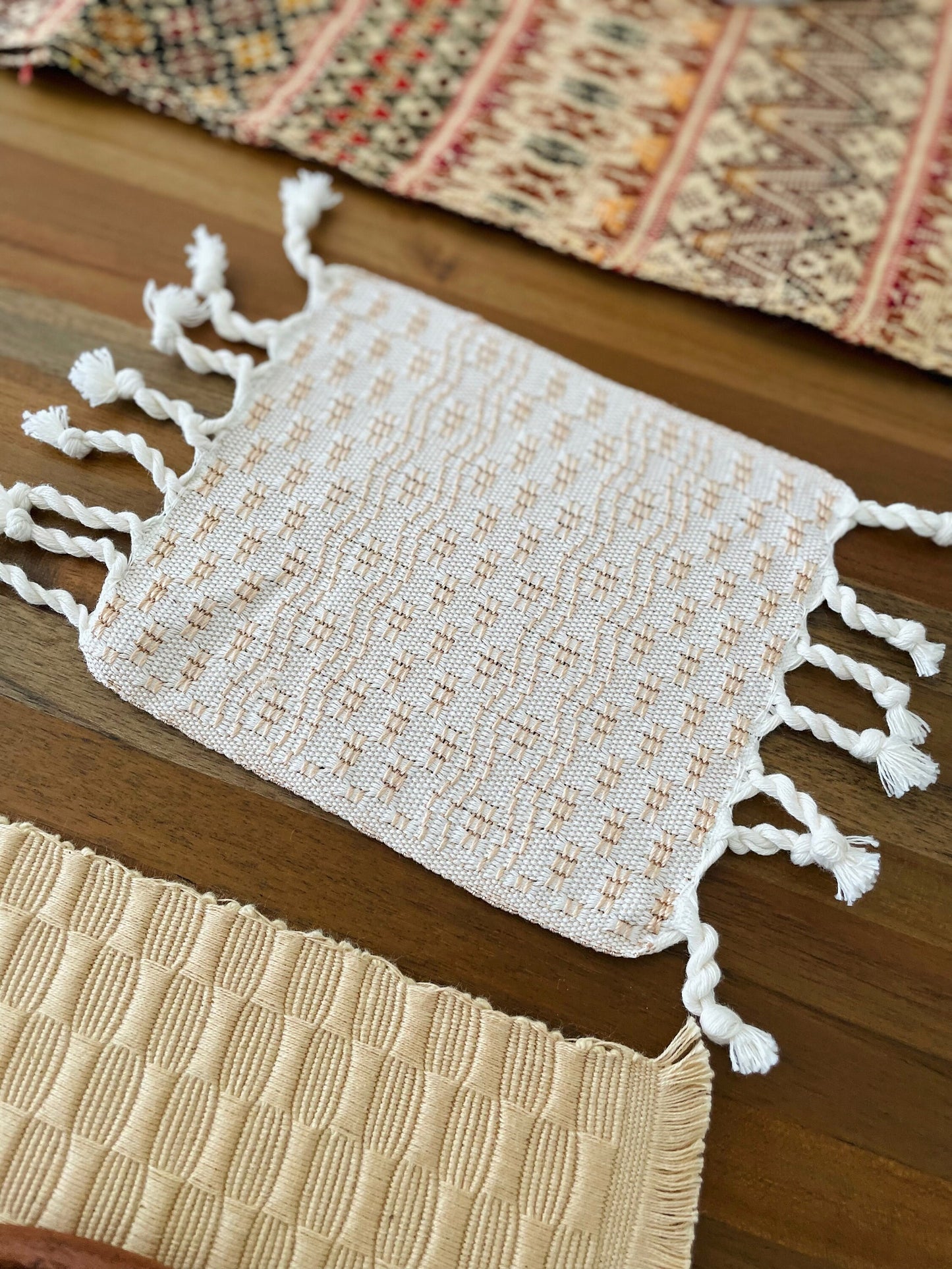 Guatemalan Cotton Cup Coasters