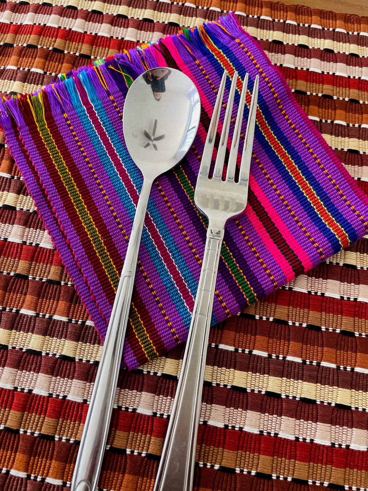 Guatemalan handwoven napkin