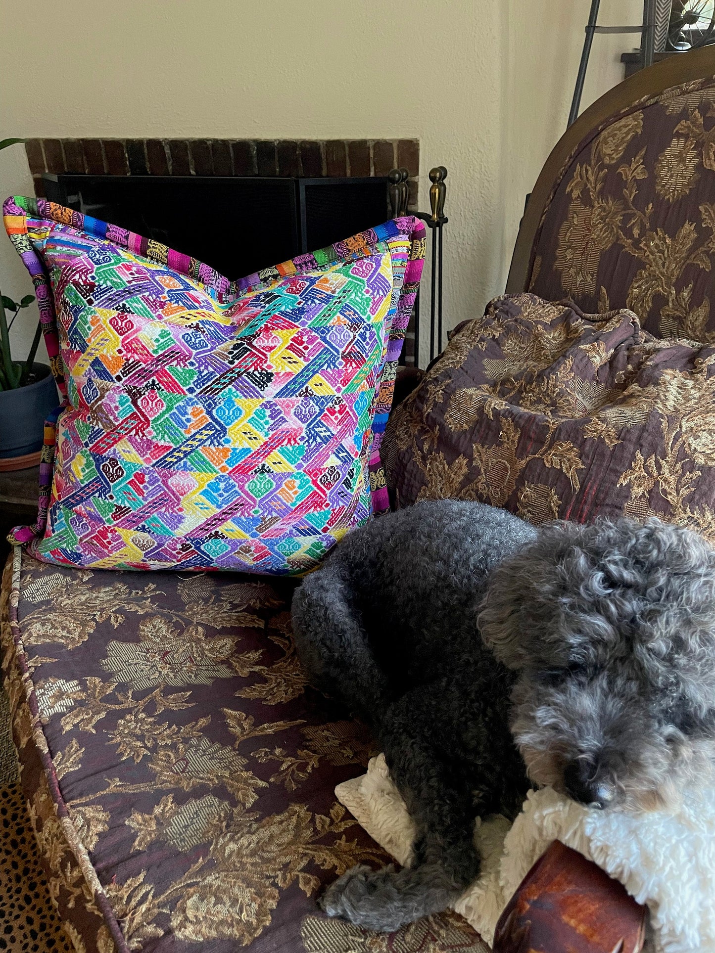 Artisan Huipil Pillow Covers from Huehuetenango