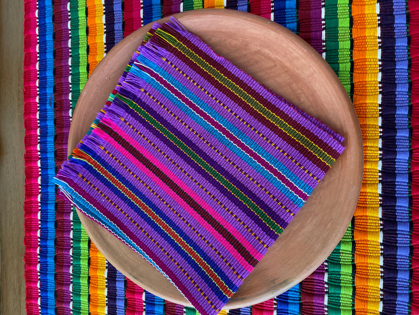 Guatemalan handwoven napkin