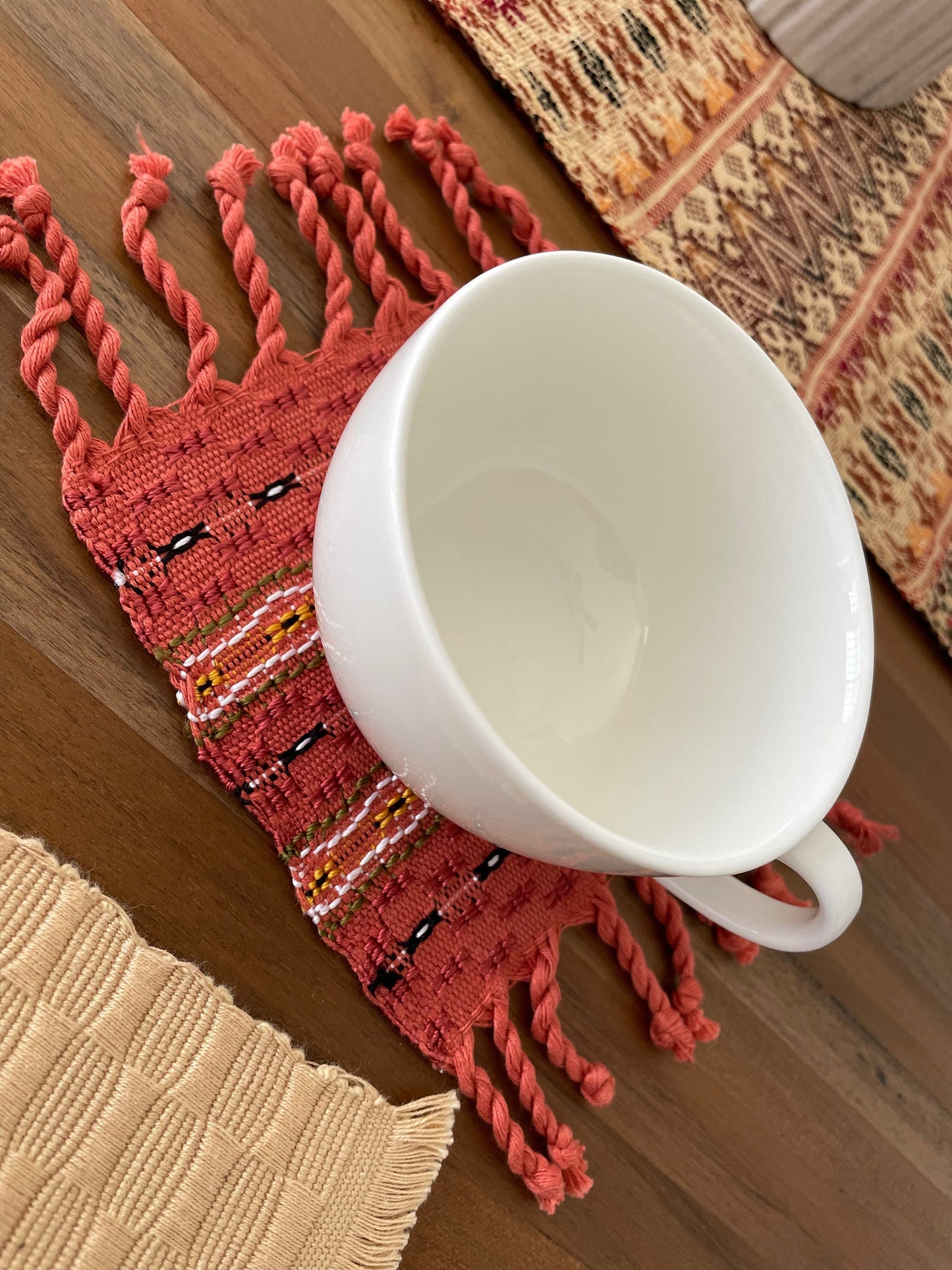 Guatemalan Cotton Cup Coasters