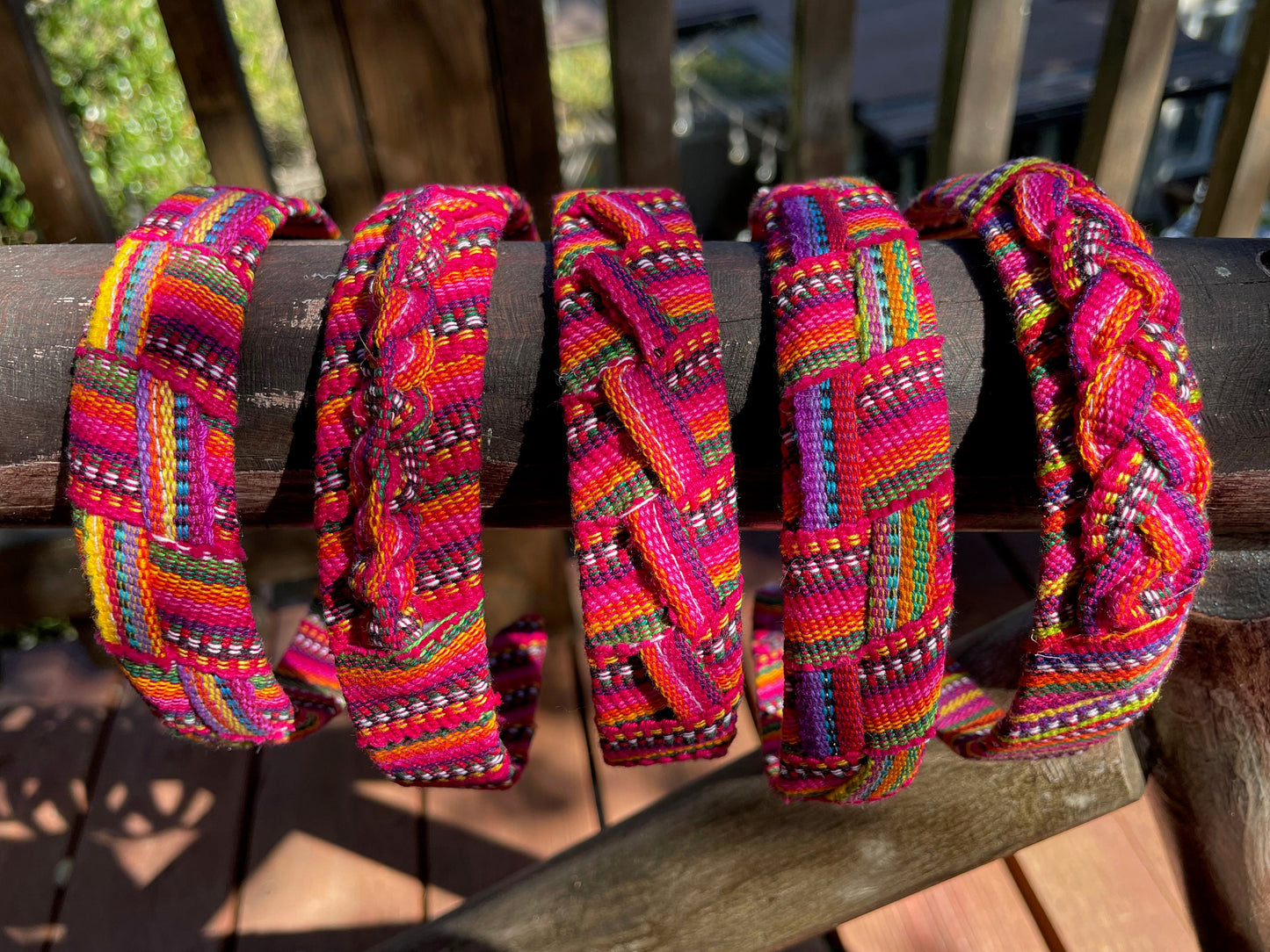 Guatemalan colorful headbands