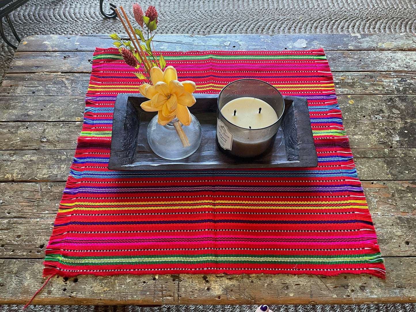 Handwoven tortilla wraps