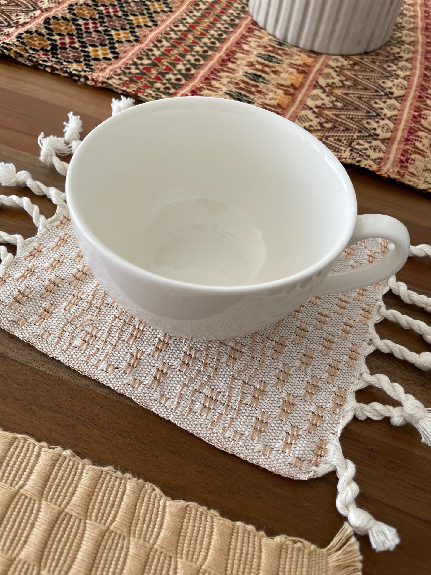 Guatemalan Cotton Cup Coasters
