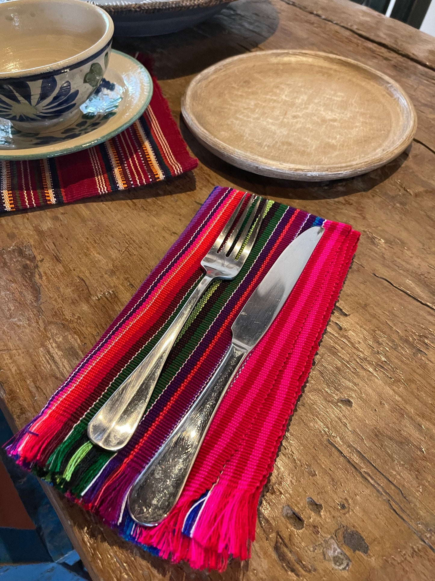 Handwoven tortilla wraps