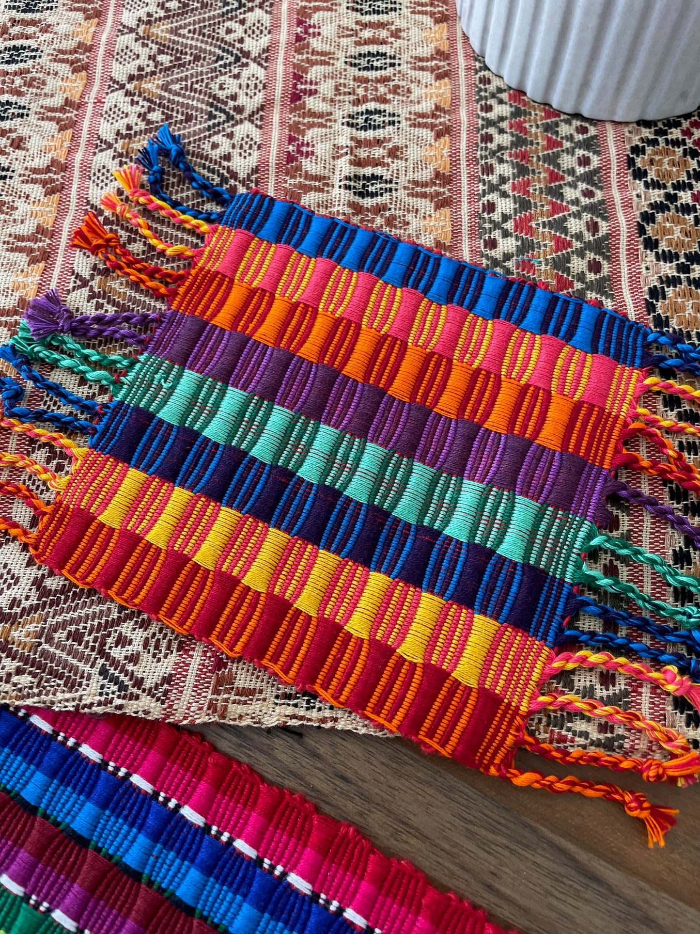 Guatemalan Cotton Cup Coasters