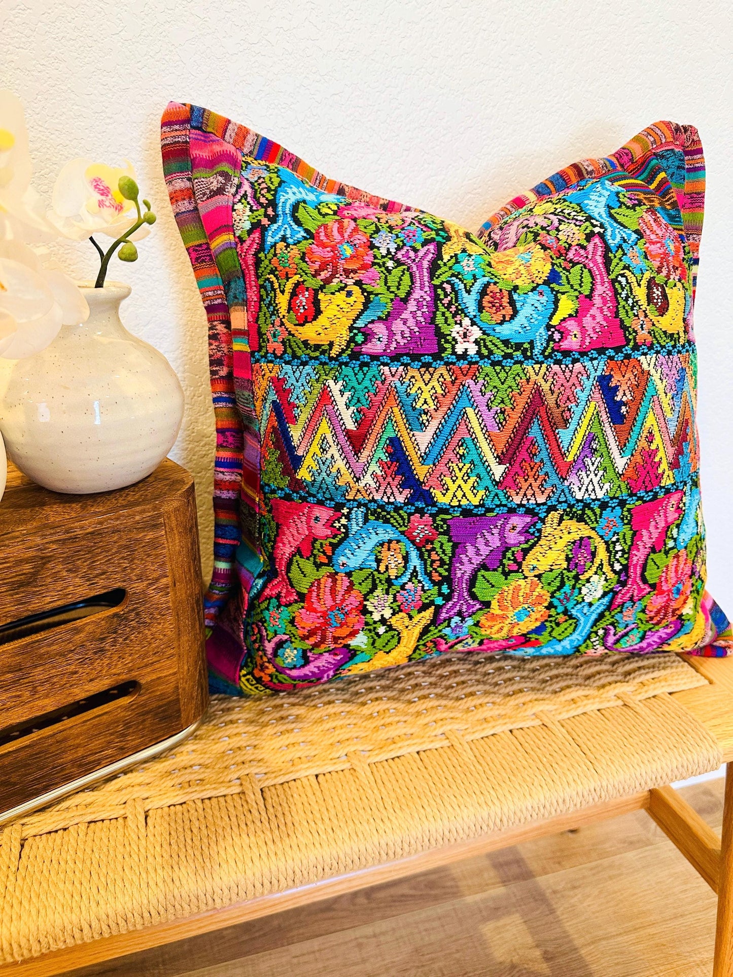 Pillow Cover from Tecpan Guatemala