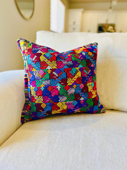 Pillow cover from San Martin Chile Verde - Multi B