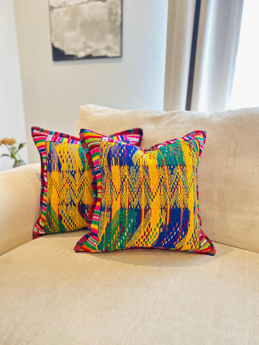 Pillow cover from San Juan Sacatepequez