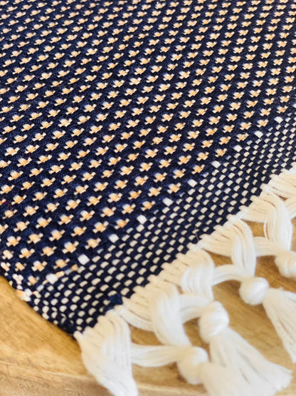 Guatemalan placemats - Navy