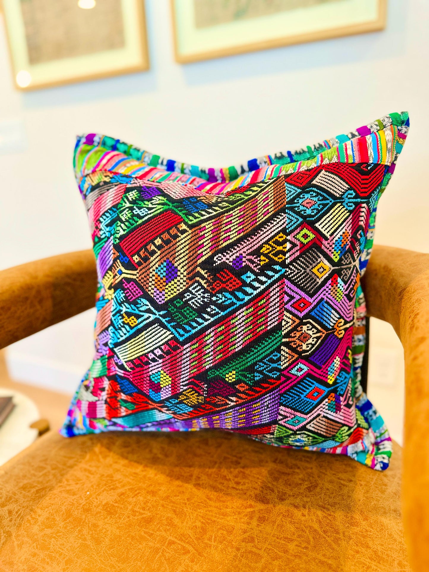 Pillow covers from San Juan Chile Verde