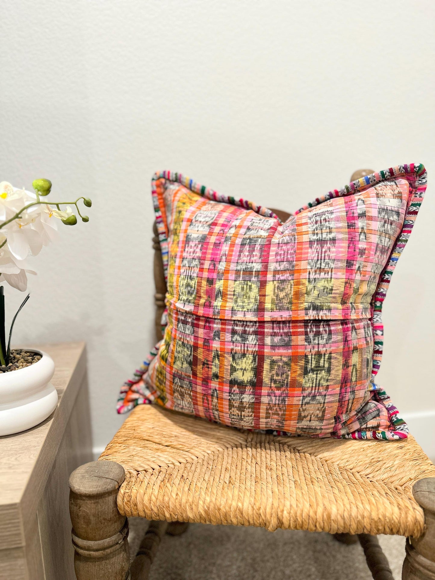 Floral Pillow Cover from Xela Quetzaltenango
