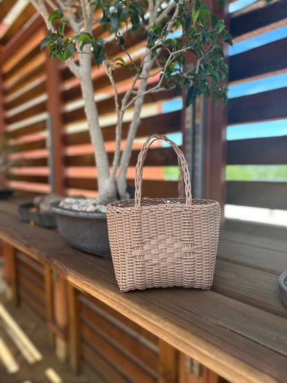 Guatemalan Handwoven Small Tote Bag, Recycled Plastic Bags