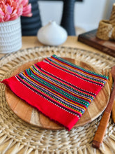 Load image into Gallery viewer, Napkin - Amber / Crimson / Shamrock