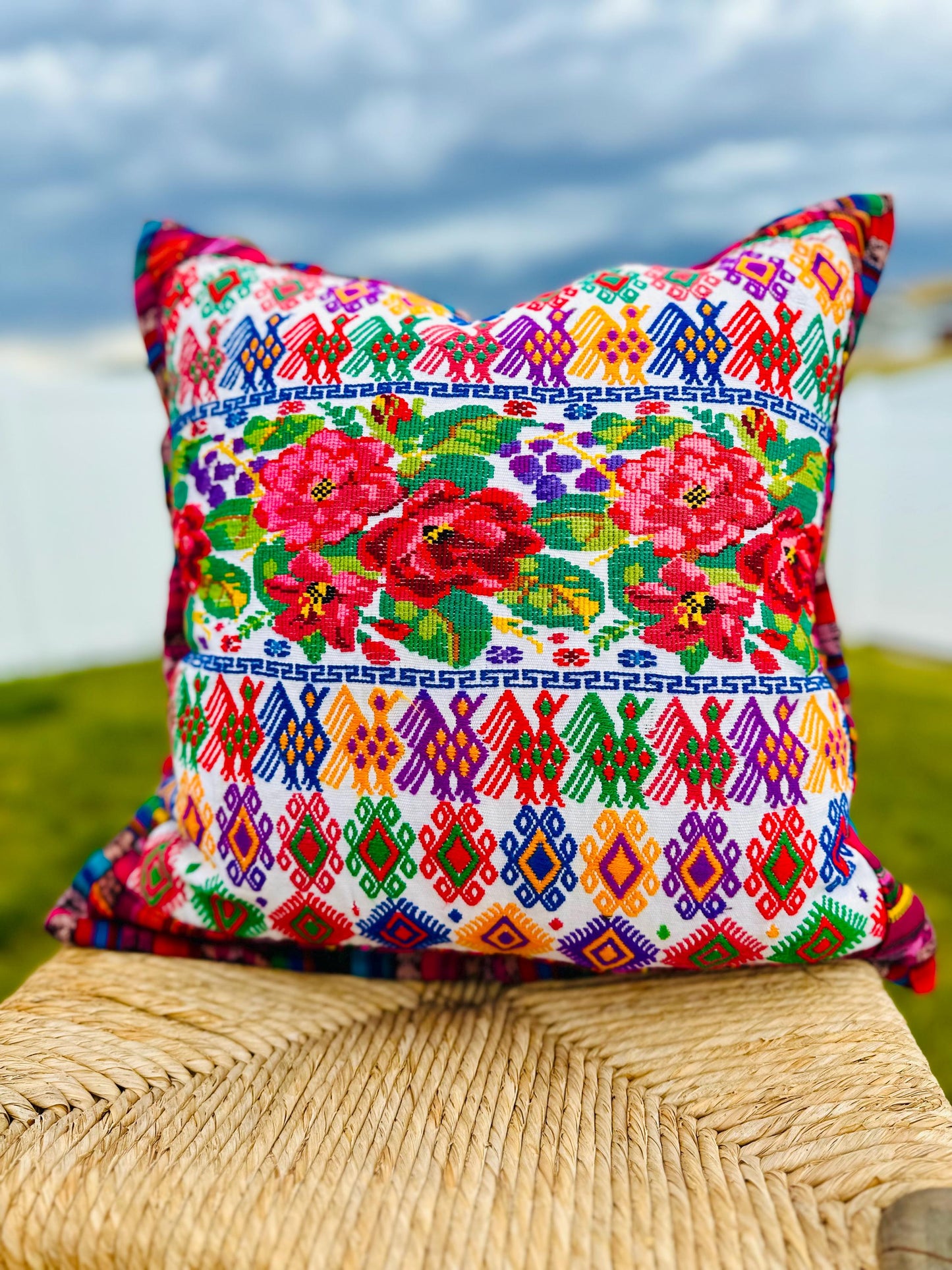 Pillow Cover from Tecpan Guatemala