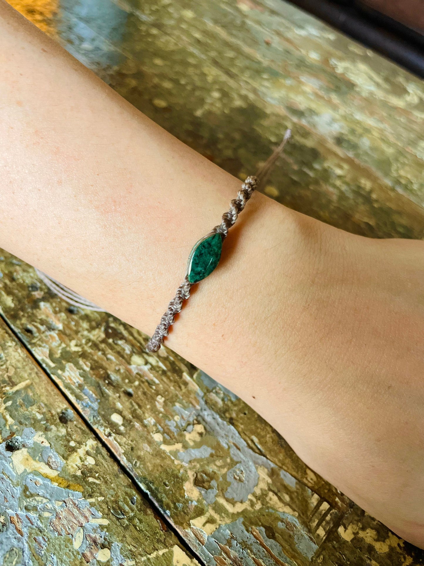 Guatemalan Twisted Jade Bracelet