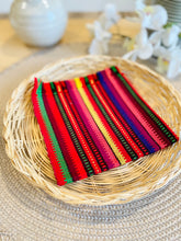 Load image into Gallery viewer, Handmade napkins - Lime/PurplemultiC/Redmulti/Ocean
