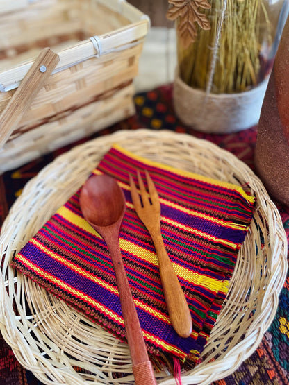 Guatemalan colorful napkins