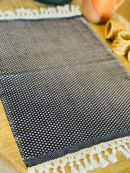 Guatemalan placemats - Navy