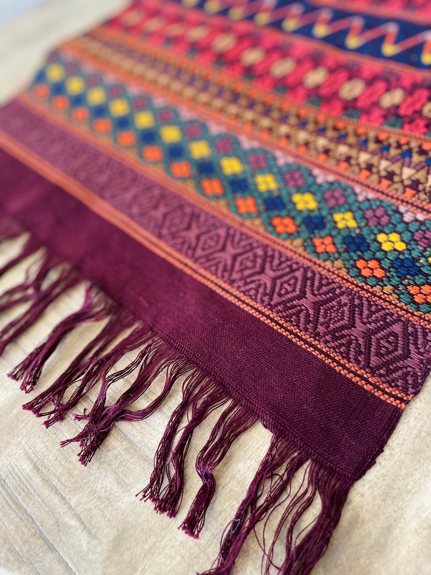 Guatemalan Handwoven Table Runners- Browns