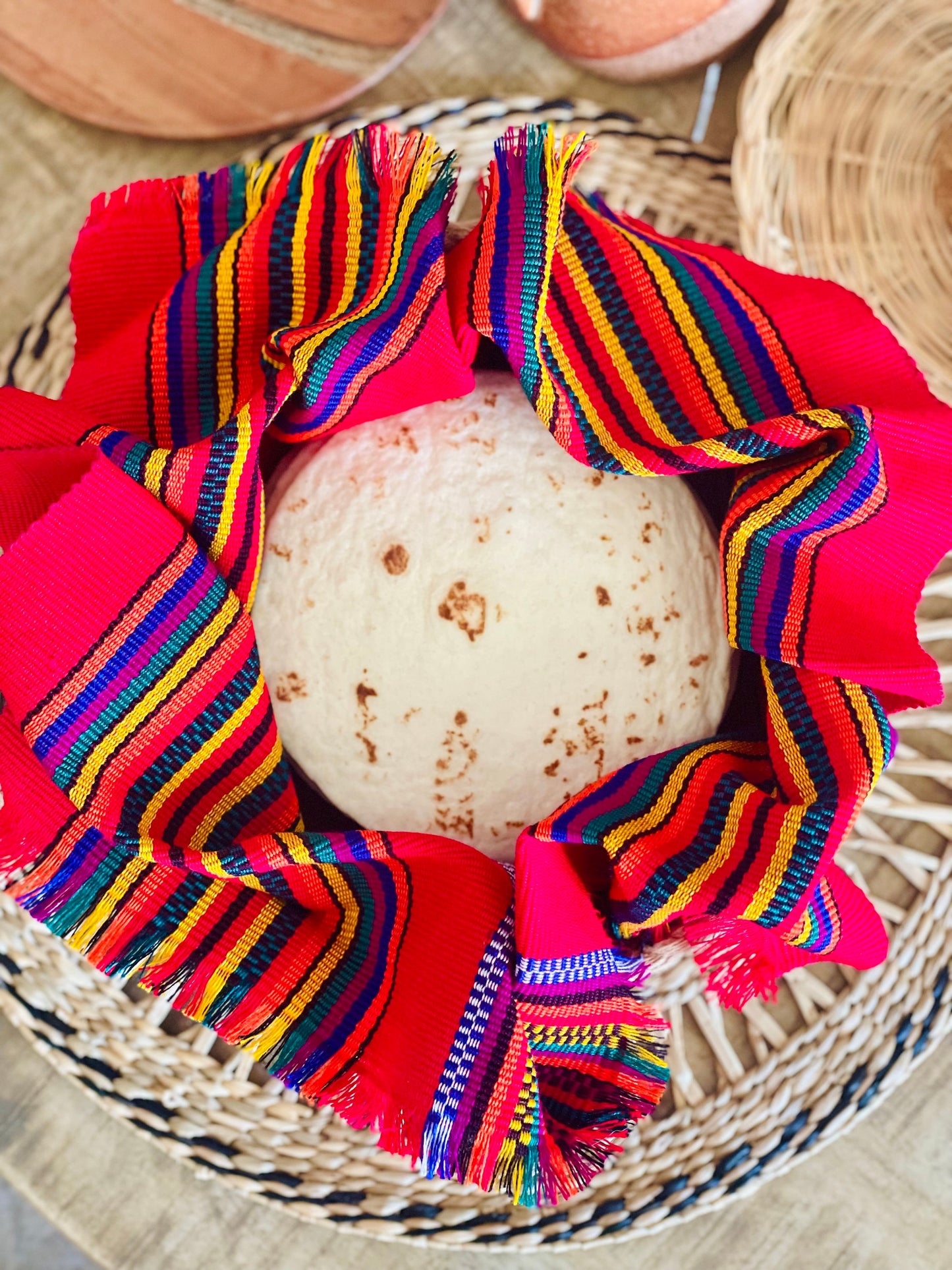 Handwoven tortilla wraps/bread cloth
