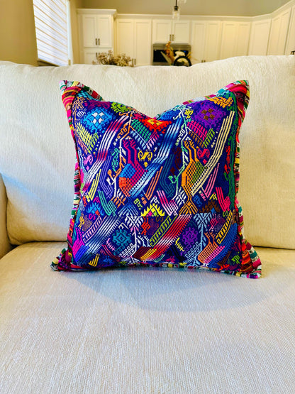 Pillow cover from San Martin Chile Verde- Multi A